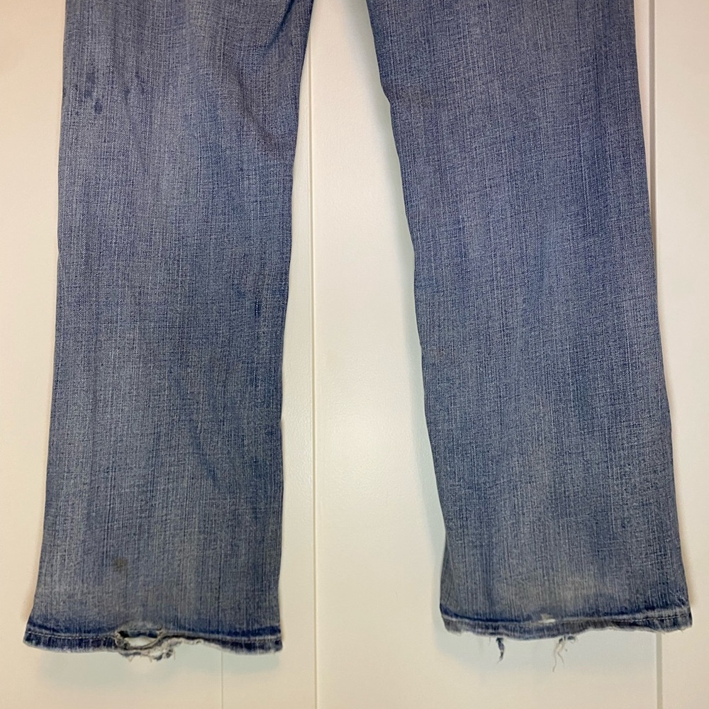 Vintage Bongo Jeans distressed straight leg jeans - Picture 9 of 16